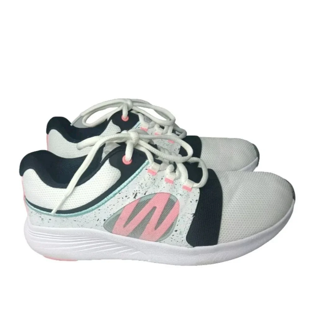 Under Armour Charged Breathe Bliss Shoes Womens Sz 8.5 Sneakers Paint Splatter